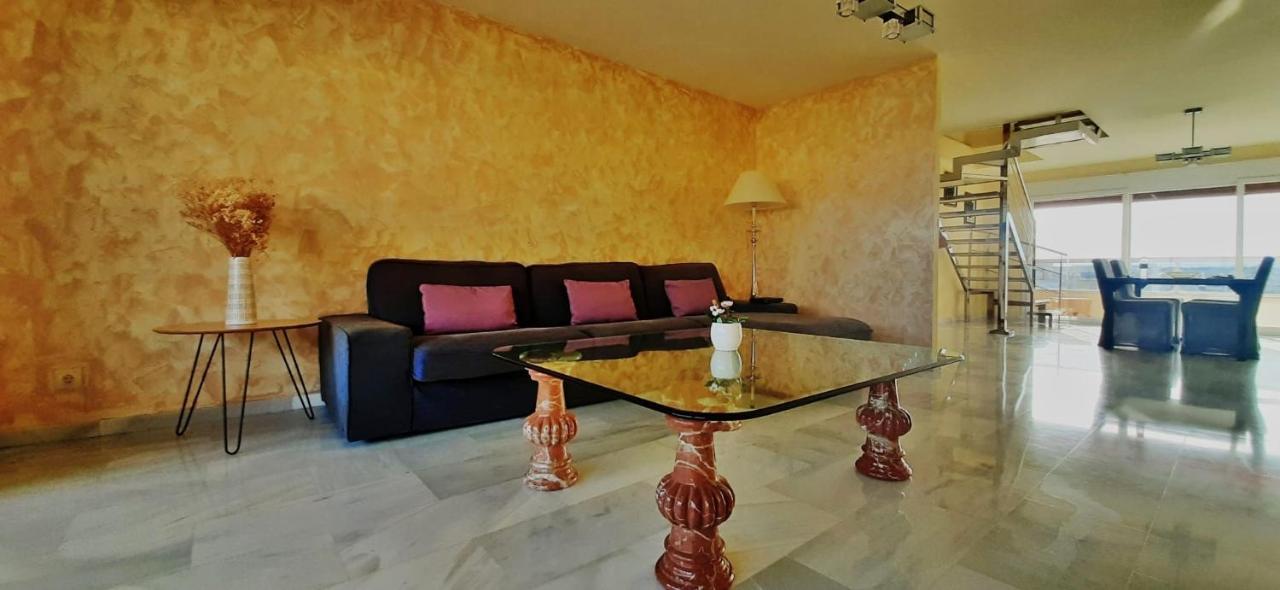 Penthouse With Private Pool, Hot Tub Jacuzzi With Sea Views And Chill-Out Zone, Close To The Sea Марбелья Экстерьер фото
