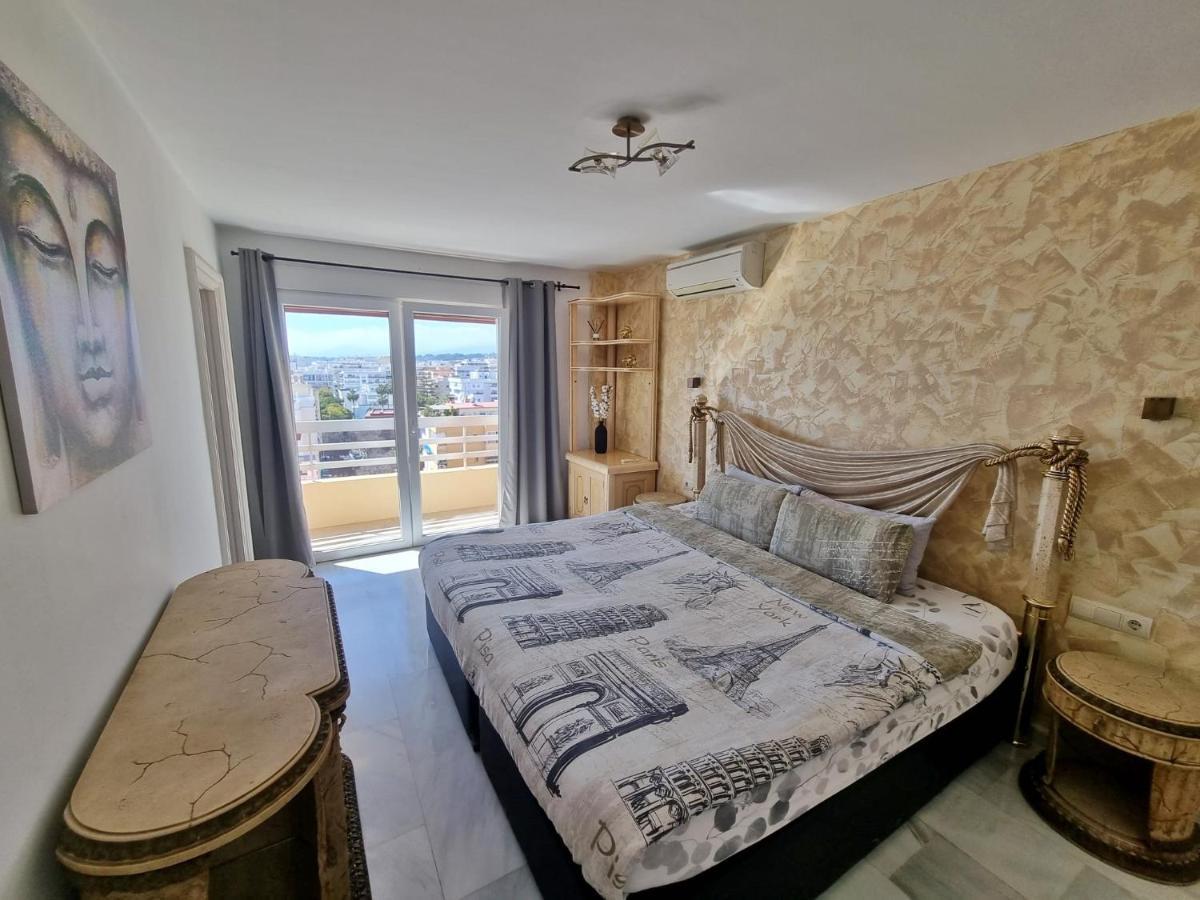 Penthouse With Private Pool, Hot Tub Jacuzzi With Sea Views And Chill-Out Zone, Close To The Sea Марбелья Экстерьер фото