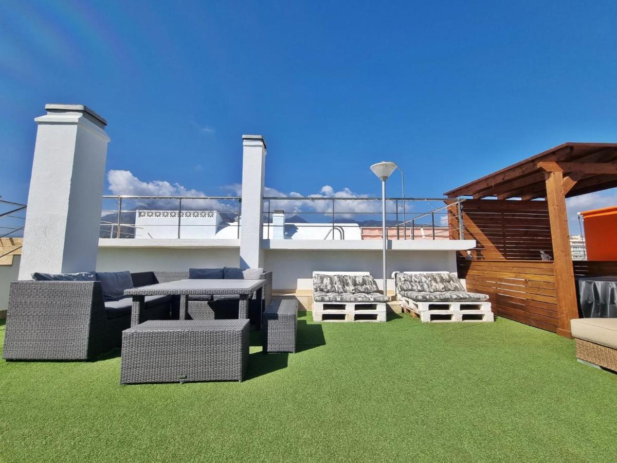Penthouse With Private Pool, Hot Tub Jacuzzi With Sea Views And Chill-Out Zone, Close To The Sea Марбелья Экстерьер фото